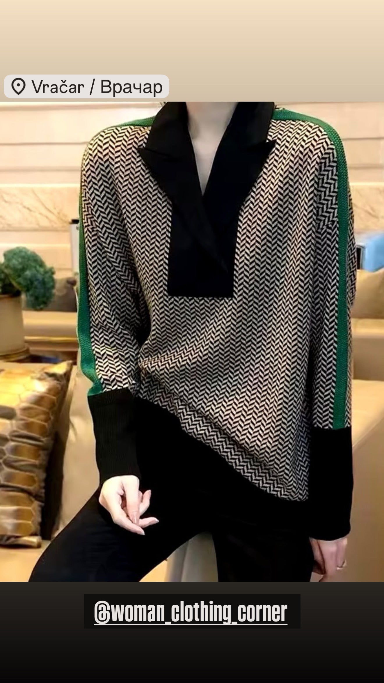 Džemper GINA - riblja kost