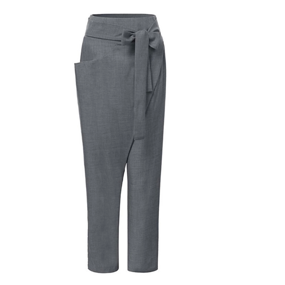 Sive Pantalone Preklop