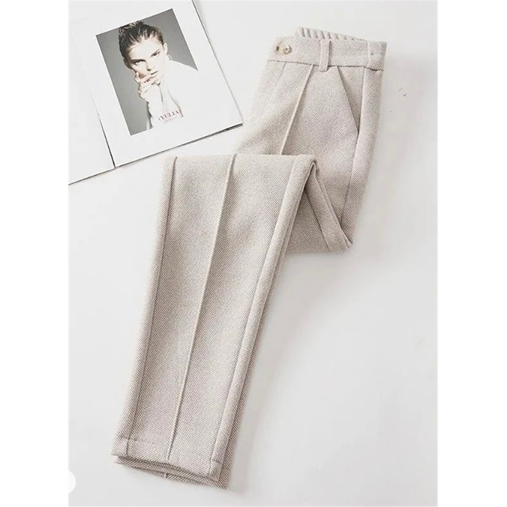 FLANEL BEŽ PANTALONE