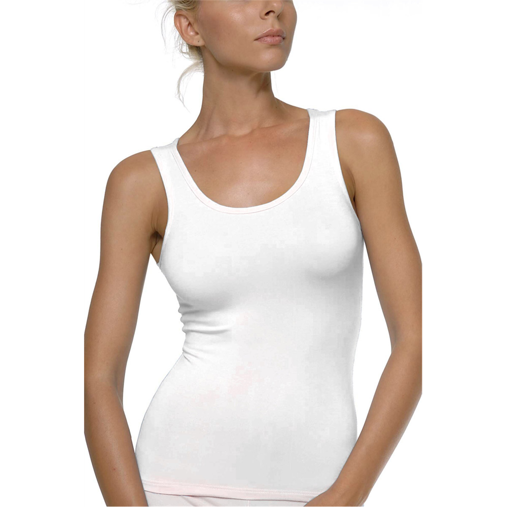 Majica sire bretele WHITE CLASSIC