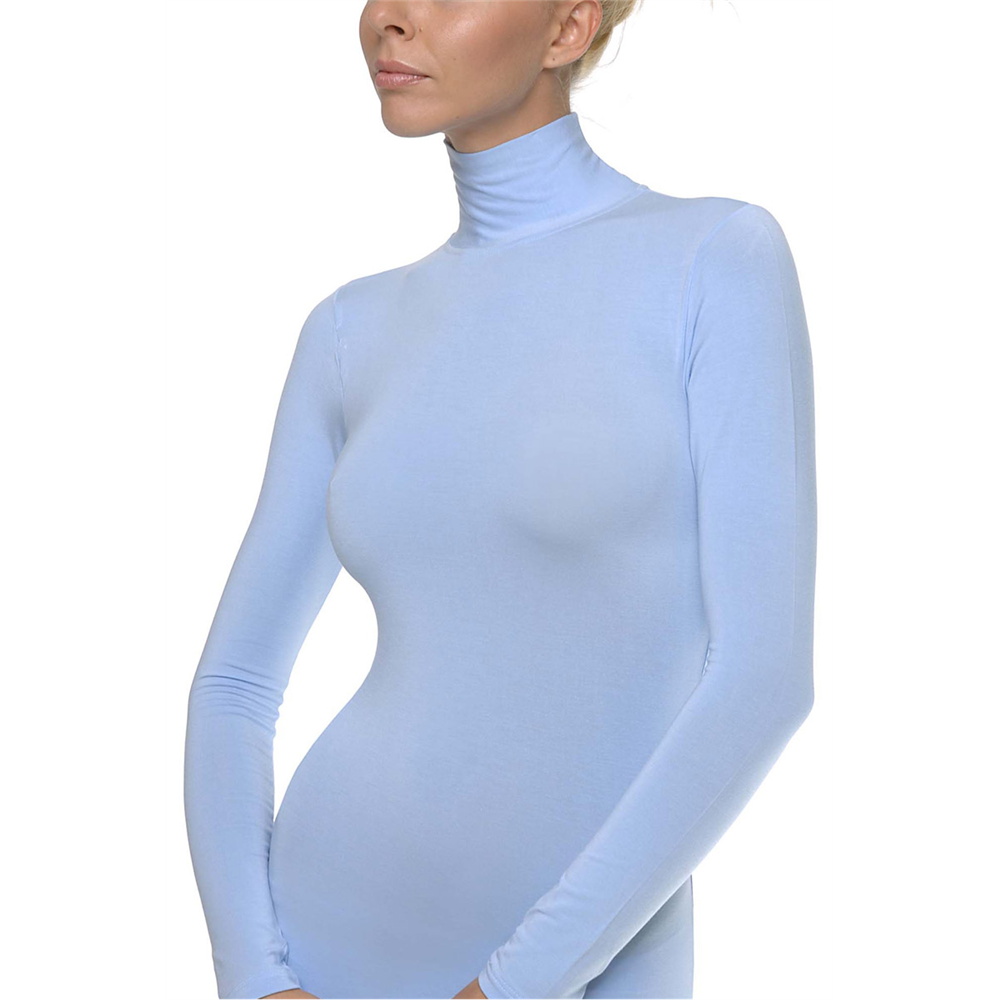 Rolka dug rukav LIGHT BLUE TURTLE NECK