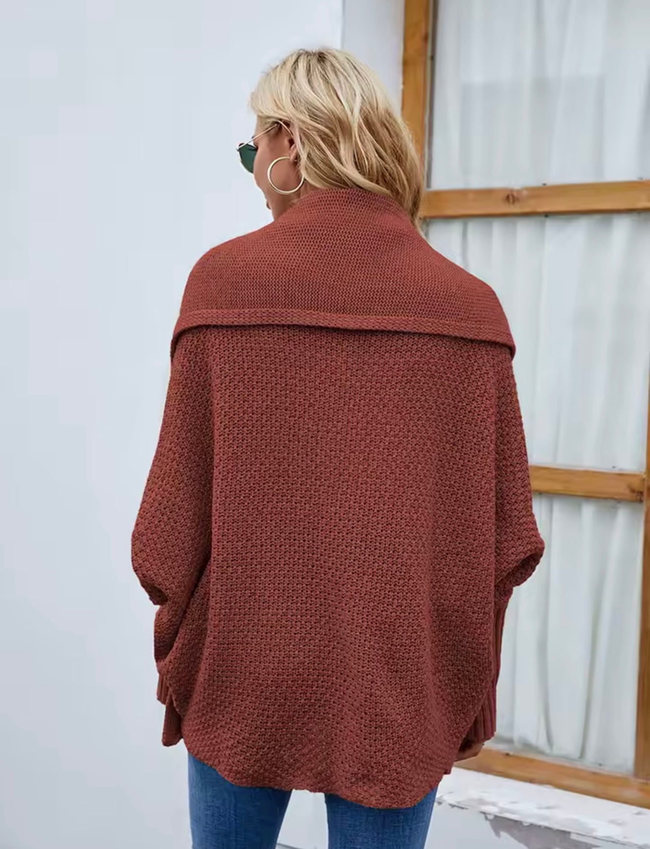 Džemper ANATA - boja cigle