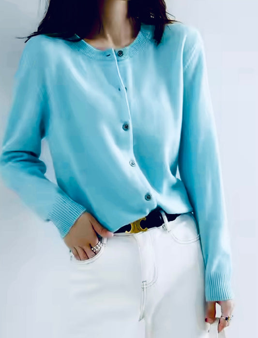 Džemper Melina - tirkiz plavi