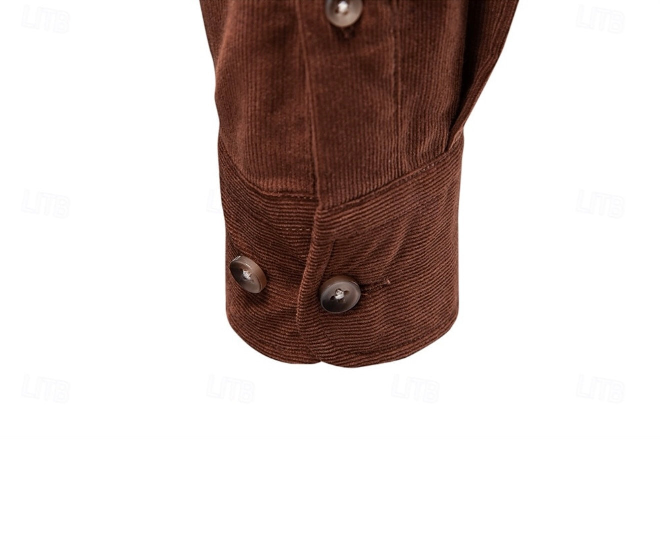 Muška braon somot košulja RENO