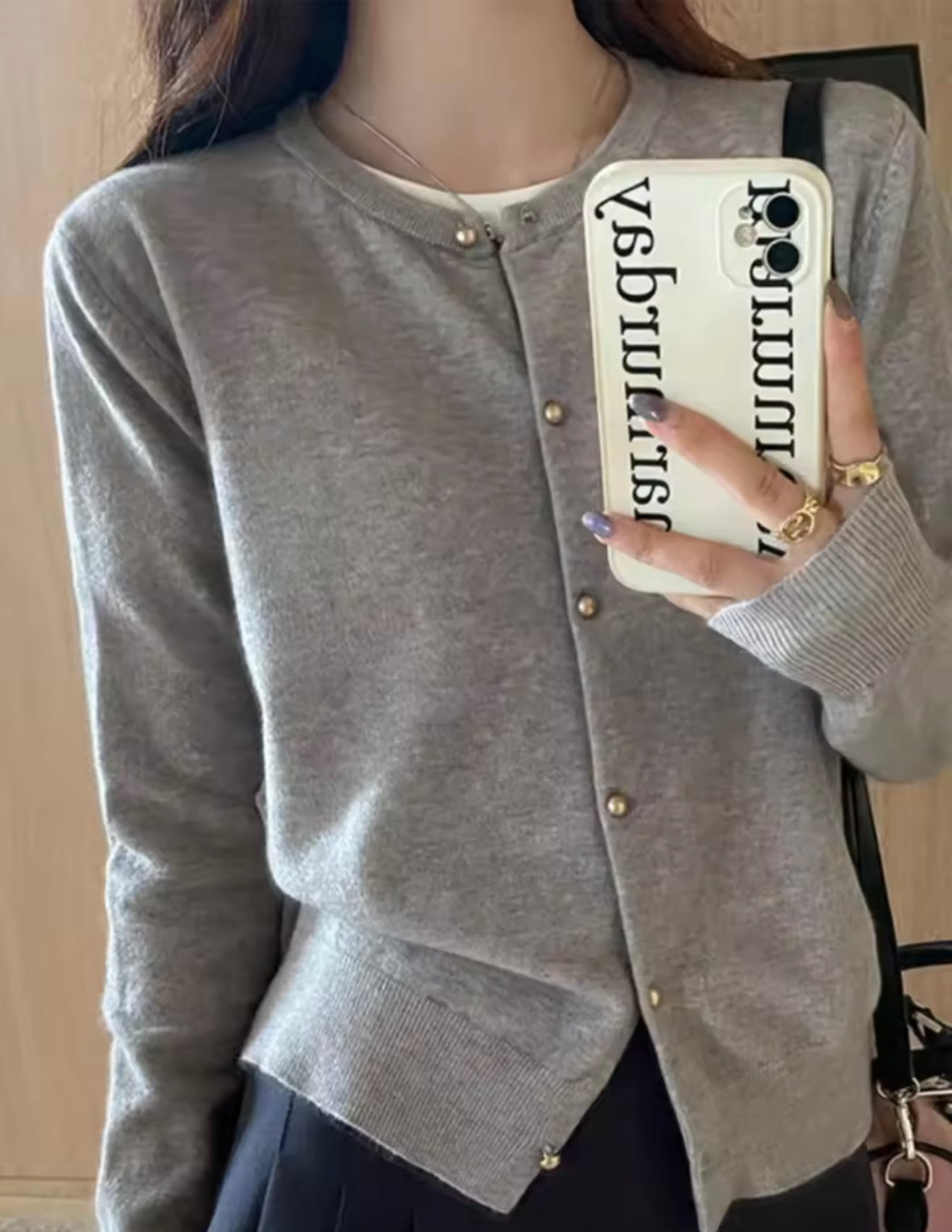 Džemper GINA - sivi