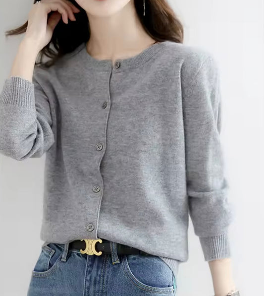 Džemper Melina - svetlo sivi