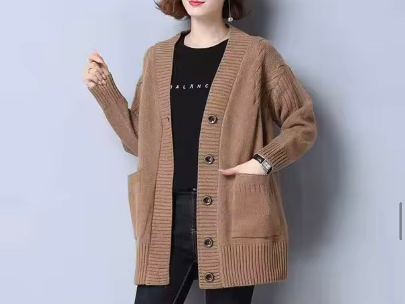 Džemper SANDA - kamel