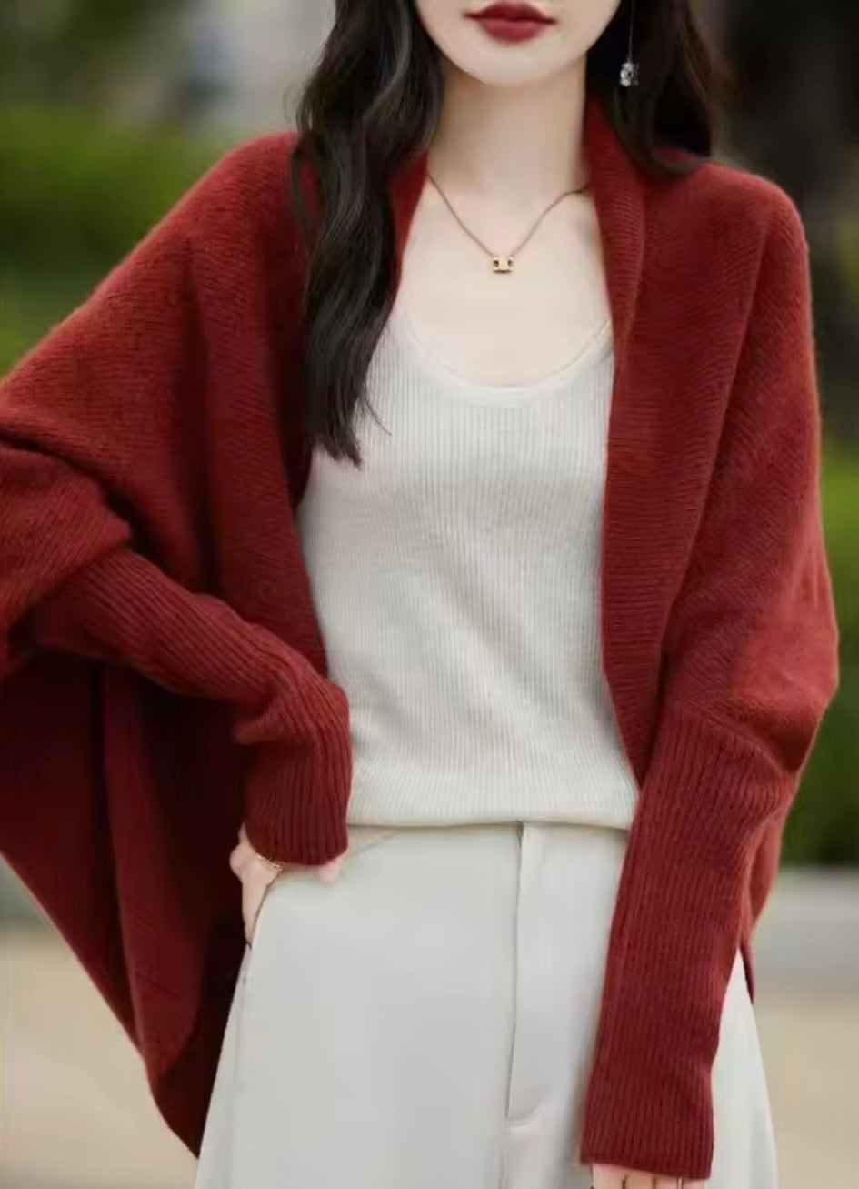 Džemper LINA - terakot