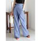 PLAVE PANTALONE PREKLOP Pruge