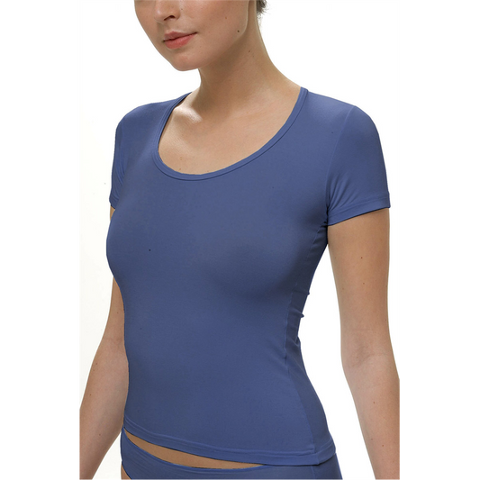 Majica kratak rukav CLASSIC LIGHT INDIGO